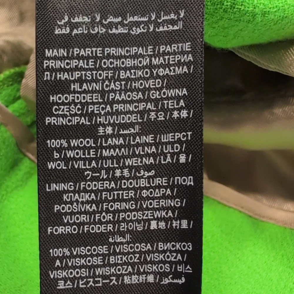 NWT Christopher Kane Wool Crepe Wide‎ Leg Cuffed Pants Size IT46/US10 - Picture 13 of 13